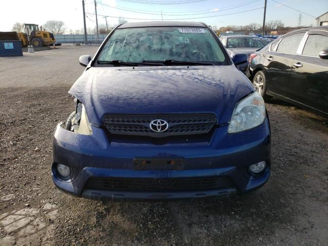 2T1KR32E55C335227 - 2005 TOYOTA COROLLA MA XR BLUE photo 5