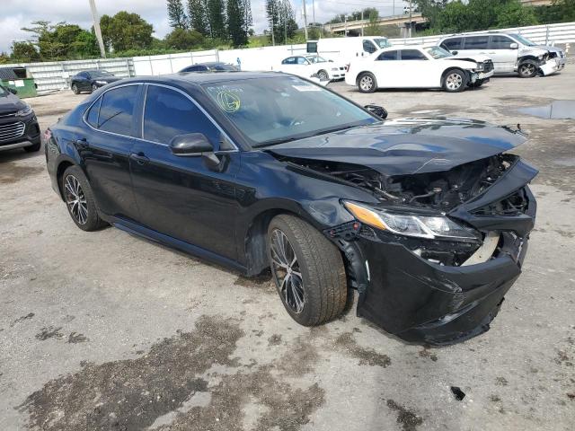 4T1G11AK0LU338864 - 2020 TOYOTA CAMRY SE BLACK photo 4