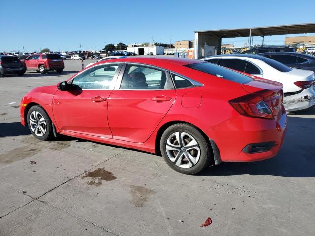 2HGFC2F58JH522826 - 2018 HONDA CIVIC LX RED photo 2