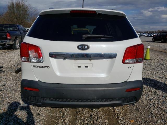 5XYKU3A67DG371769 - 2013 KIA SORENTO EX WHITE photo 6