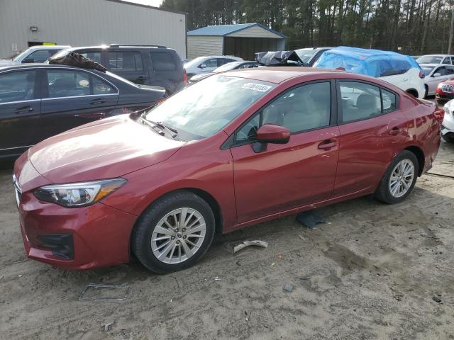 4S3GKAB69J3623360 - 2018 SUBARU IMPREZA PREMIUM RED photo 1