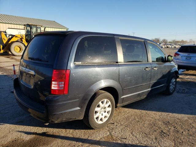 2A8HR44H48R815943 - 2008 CHRYSLER TOWN & COU LX BLUE photo 3