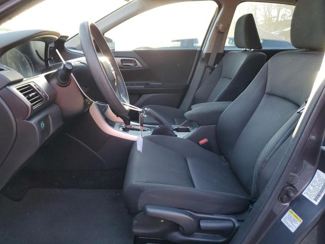 1HGCR2F38DA014309 - 2013 HONDA ACCORD LX GRAY photo 7