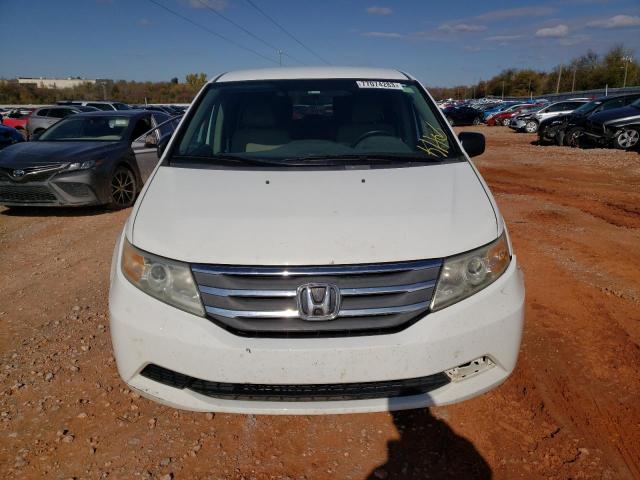 5FNRL5H2XCB026841 - 2012 HONDA ODYSSEY LX WHITE photo 5