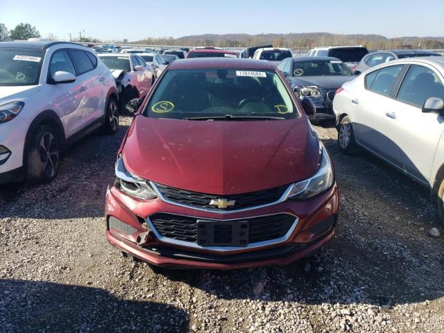 1G1BE5SM6G7256936 - 2016 CHEVROLET CRUZE LT MAROON photo 5