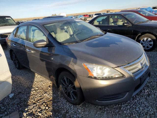 3N1AB7AP4FY225994 - 2015 NISSAN SENTRA S GRAY photo 4