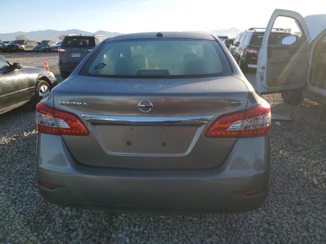 3N1AB7AP4FY225994 - 2015 NISSAN SENTRA S GRAY photo 6