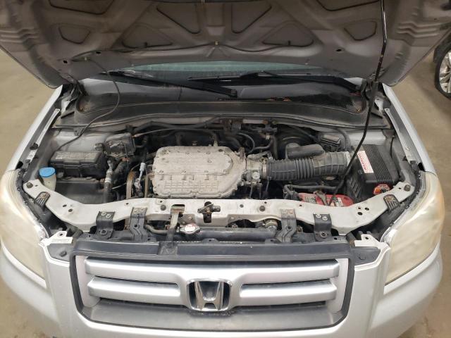 5FNYF18338B018561 - 2008 HONDA PILOT SE SILVER photo 11