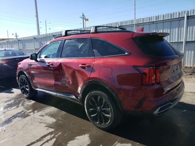 5XYRKDLF7PG176251 - 2023 KIA SORENTO SX RED photo 2