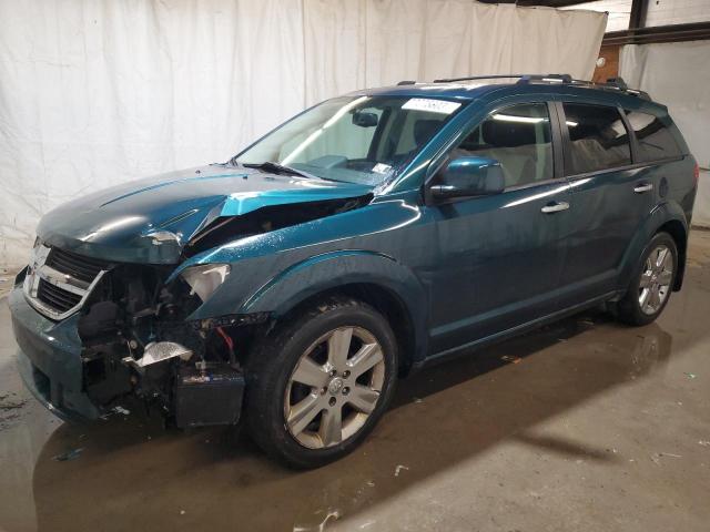 3D4GH67V59T559509 - 2009 DODGE JOURNEY R/T TEAL photo 1