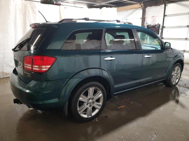 3D4GH67V59T559509 - 2009 DODGE JOURNEY R/T TEAL photo 3