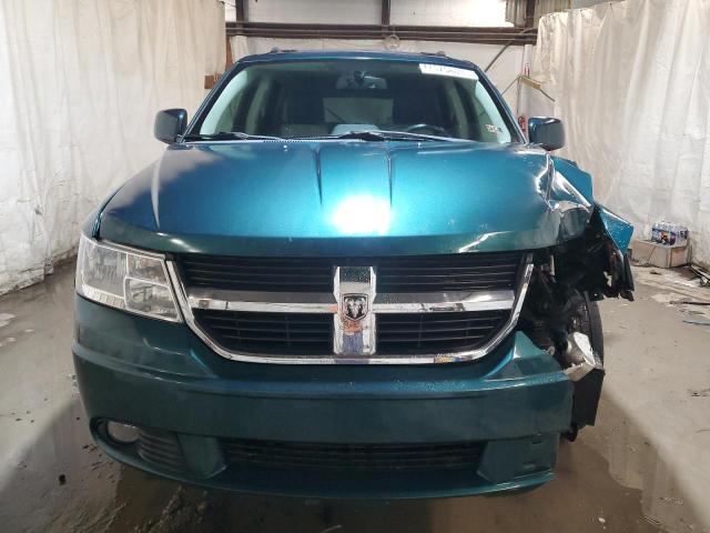 3D4GH67V59T559509 - 2009 DODGE JOURNEY R/T TEAL photo 5