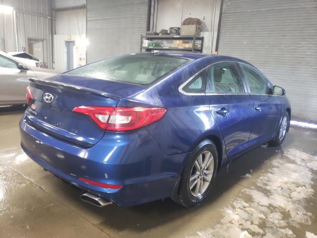 5NPE24AF0FH205193 - 2015 HYUNDAI SONATA SE BLUE photo 3