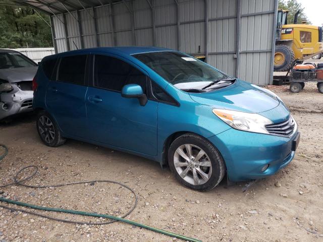3N1CE2CP9EL420260 - 2014 NISSAN VERSA NOTE S TURQUOISE photo 4