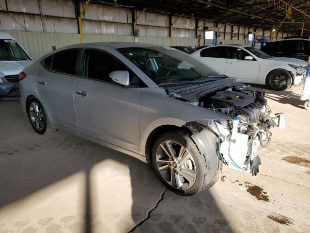 KMHD84LF6HU161857 - 2017 HYUNDAI ELANTRA SE SILVER photo 4