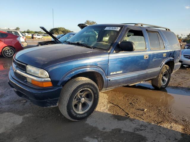 1GNCS13X33K106528 - 2003 CHEVROLET BLAZER BLUE photo 1