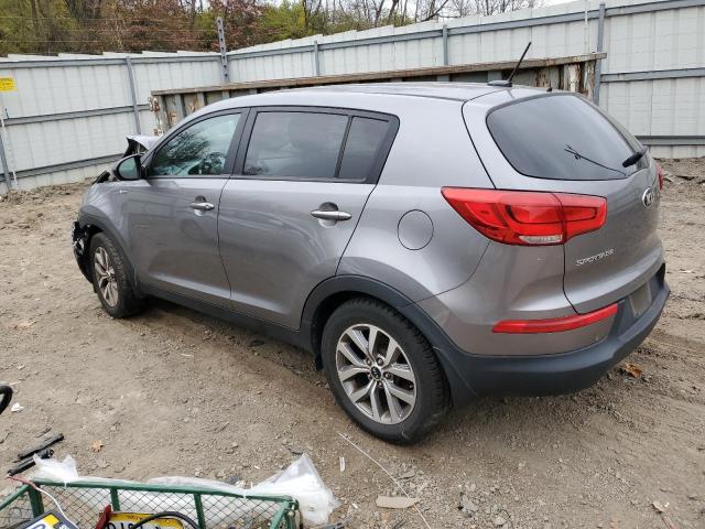 KNDPBCAC7G7854195 - 2016 KIA SPORTAGE LX GRAY photo 2