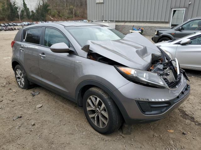 KNDPBCAC7G7854195 - 2016 KIA SPORTAGE LX GRAY photo 4