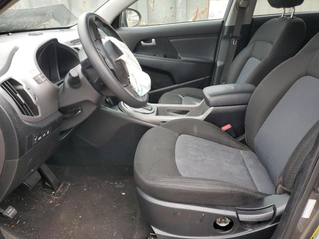 KNDPBCAC7G7854195 - 2016 KIA SPORTAGE LX GRAY photo 7