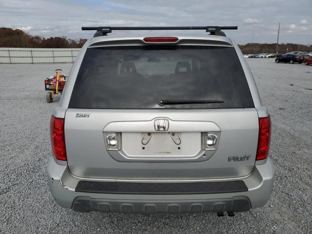 2HKYF18444H574771 - 2004 HONDA PILOT EX SILVER photo 6