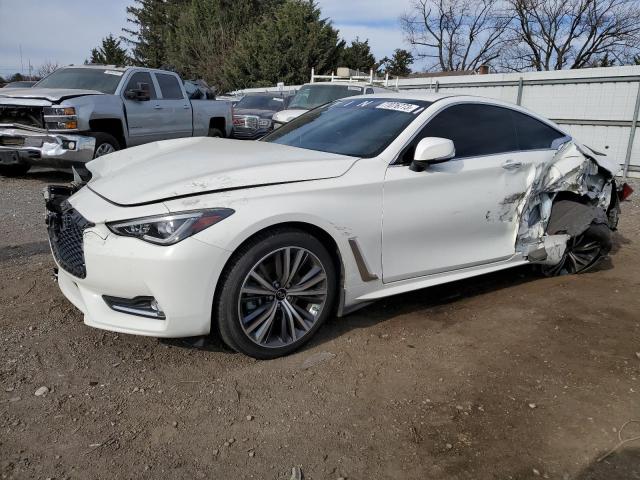 JN1EV7JL9NM630126 - 2022 INFINITI Q60 PURE WHITE photo 1