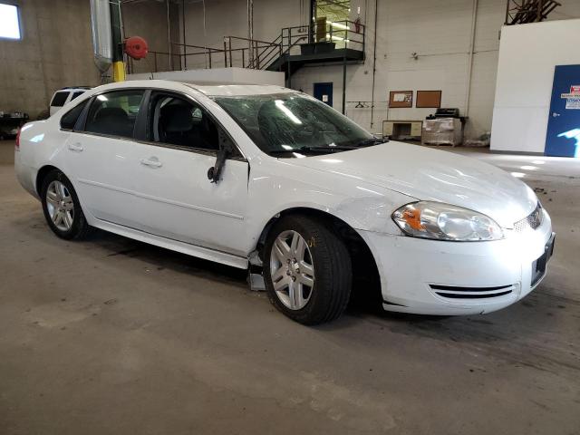 2G1WB5E32E1145596 - 2014 CHEVROLET IMPALA LIM LT WHITE photo 4