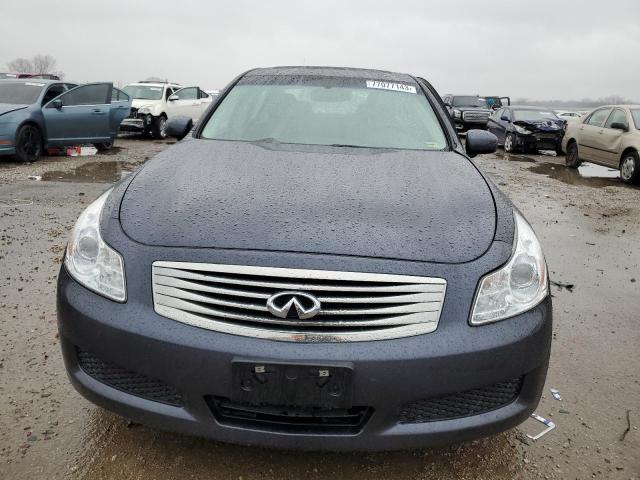 JNKBV61F57M812184 - 2007 INFINITI G35 BLUE photo 5