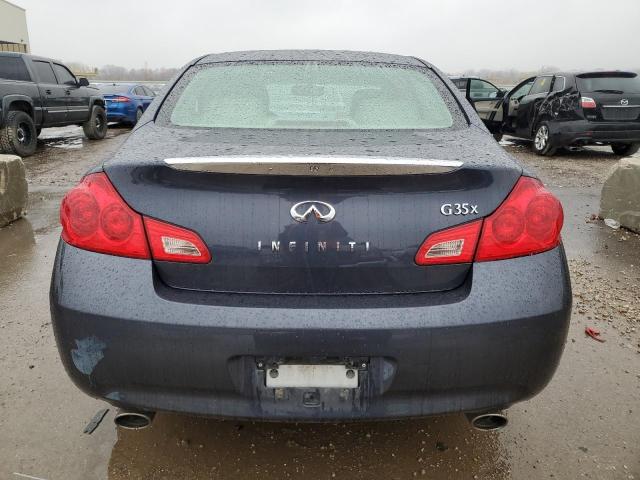 JNKBV61F57M812184 - 2007 INFINITI G35 BLUE photo 6