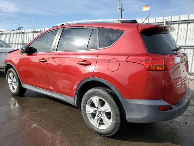 JTMBFREV2ED070373 - 2014 TOYOTA RAV4 LE RED photo 2