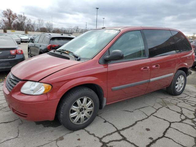 1A4GP45R46B660235 - 2006 CHRYSLER TOWN & COU MAROON photo 1