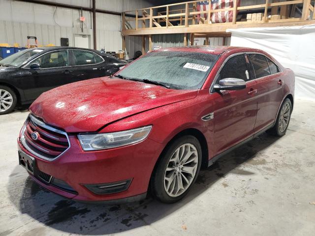 1FAHP2F88DG119568 - 2013 FORD TAURUS LIMITED RED photo 1