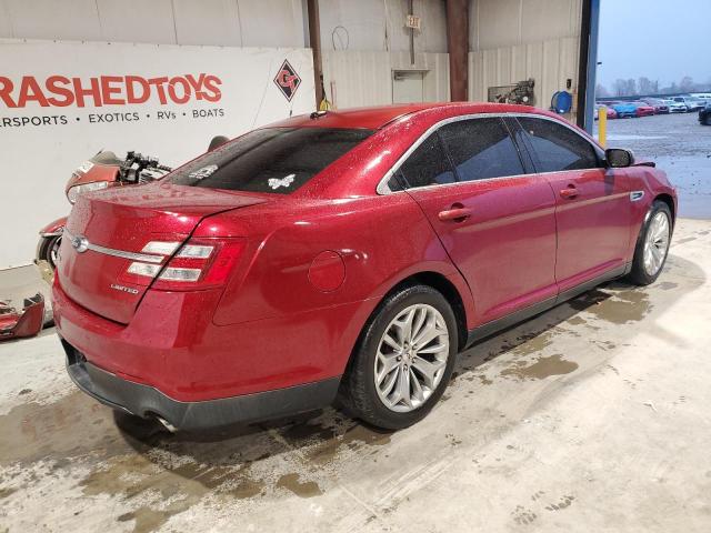 1FAHP2F88DG119568 - 2013 FORD TAURUS LIMITED RED photo 3