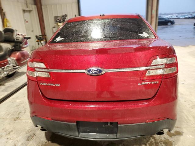 1FAHP2F88DG119568 - 2013 FORD TAURUS LIMITED RED photo 6