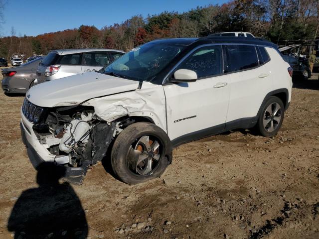 3C4NJDBB4JT314053 - 2018 JEEP COMPASS LATITUDE WHITE photo 1