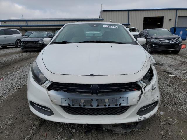 1C3CDFBB5GD717312 - 2016 DODGE DART SXT WHITE photo 5