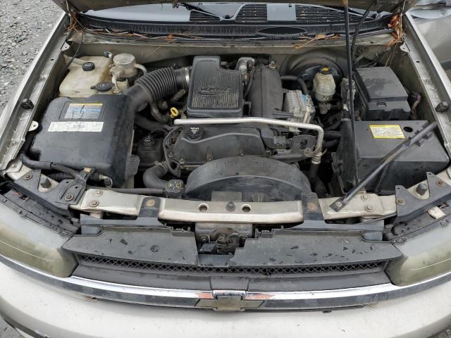 1GNDS13S132406898 - 2003 CHEVROLET TRAILBLAZE SILVER photo 12