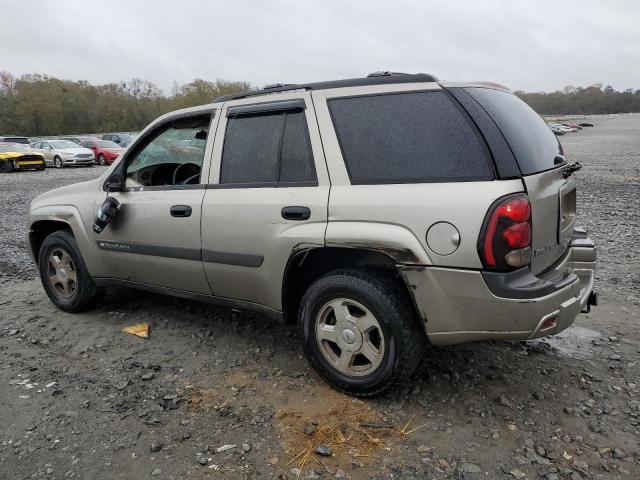 1GNDS13S132406898 - 2003 CHEVROLET TRAILBLAZE SILVER photo 2