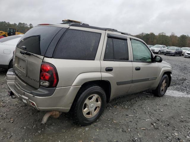 1GNDS13S132406898 - 2003 CHEVROLET TRAILBLAZE SILVER photo 3