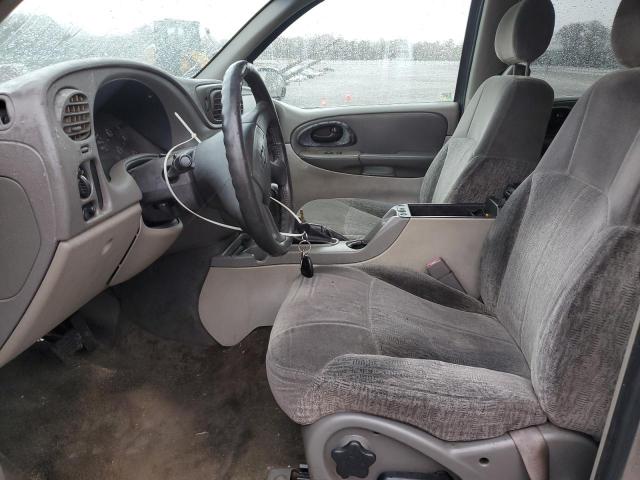 1GNDS13S132406898 - 2003 CHEVROLET TRAILBLAZE SILVER photo 7