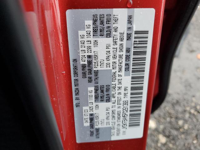 JM3KFBAM5P0291388 - 2023 MAZDA CX-5 RED photo 12