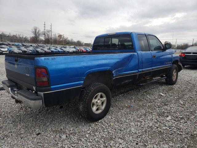 1B7HF13YXWJ235260 - 1998 DODGE RAM 1500 BLUE photo 3