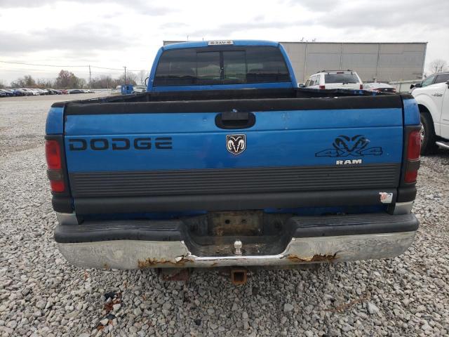 1B7HF13YXWJ235260 - 1998 DODGE RAM 1500 BLUE photo 6