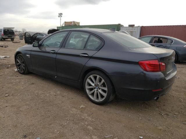 WBAFU7C54BC871254 - 2011 BMW 535 XI GRAY photo 2