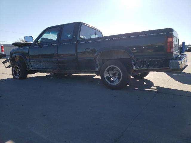 1B7FL23XXNS684394 - 1992 DODGE DAKOTA BLACK photo 2