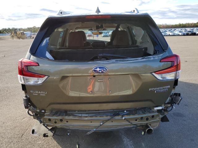 JF2SKARC8PH430913 - 2023 SUBARU FORESTER TOURING 绿色 照片 6