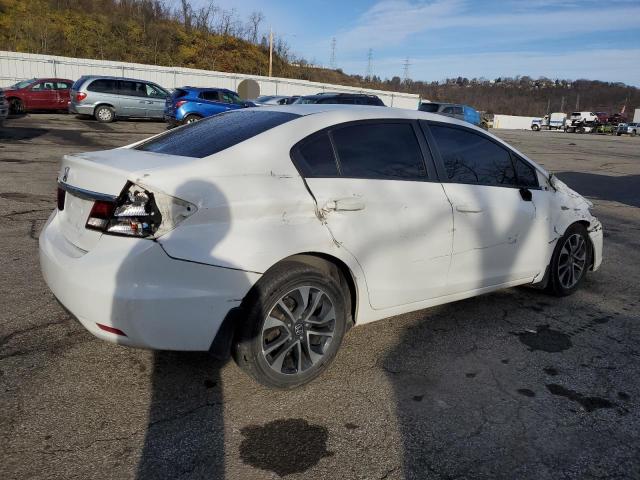 19XFB2F87DE240110 - 2013 HONDA CIVIC EX WHITE photo 3