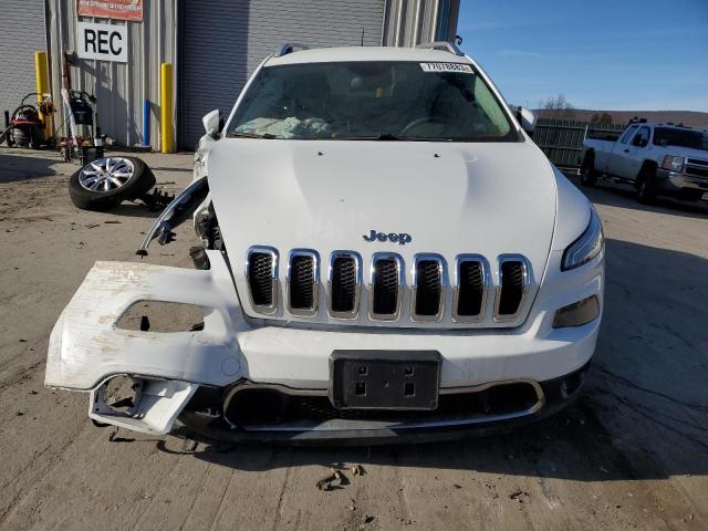 1C4PJMDS6EW130027 - 2014 JEEP CHEROKEE LIMITED WHITE photo 5