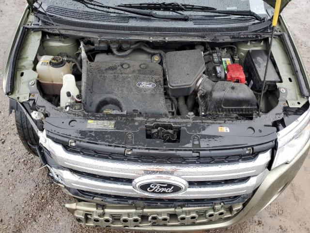 2FMDK3JC5CBA30177 - 2012 FORD EDGE SEL GREEN photo 12