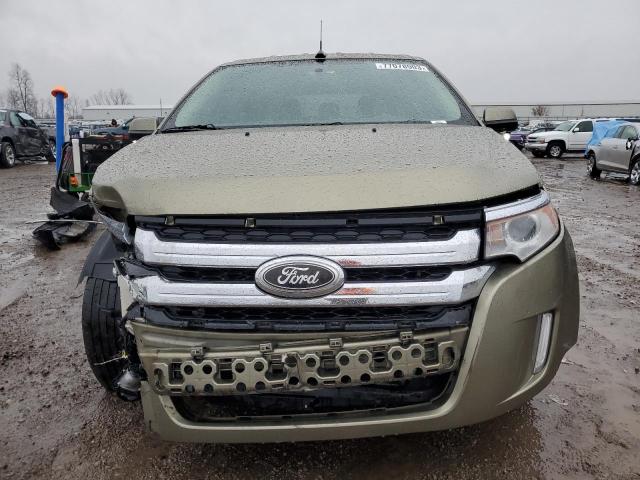 2FMDK3JC5CBA30177 - 2012 FORD EDGE SEL GREEN photo 5