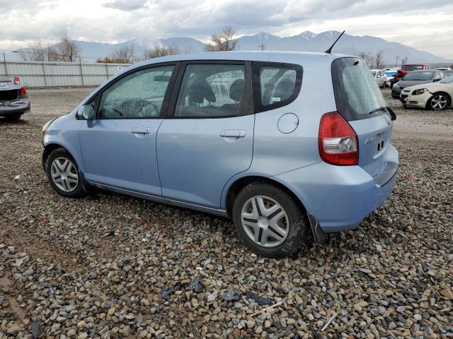 JHMGD38498S019639 - 2008 HONDA FIT BLUE photo 2